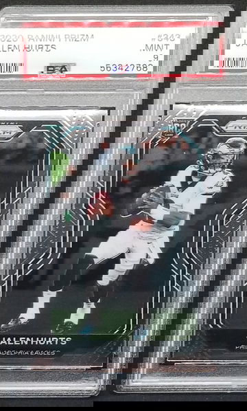 2020 Prizm Jalen Hurts Rookie RC PSA 9 #343