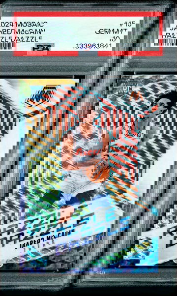 2024 Mosaic JARED MCCAIN Rookie Razzle Dazzle PSA 10