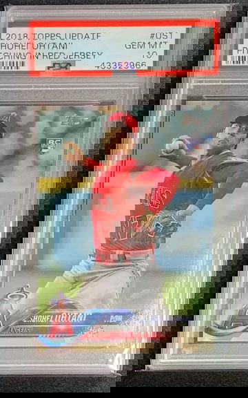 2018 Topps Update Shohei Ohtani PSA 10