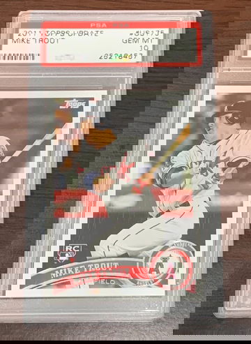 2011 Topps Update Mike Trout PSA 10