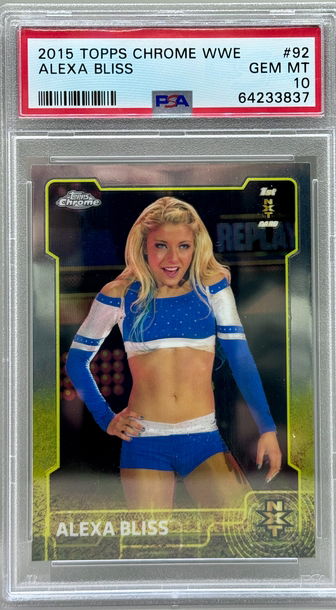 2015 Topps Chrome WWE #92 Alexa Bliss