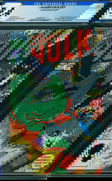 INCREDIBLE HULK #300, CGC 9.4 NM