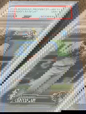 2016 Bowman Chrome Prospect Fernando Tatis Jr. PSA 9