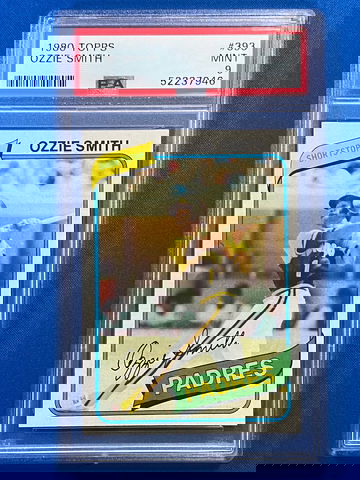 1980 TOPPS #393 OZZIE SMITH PSA 9 MINT 💪