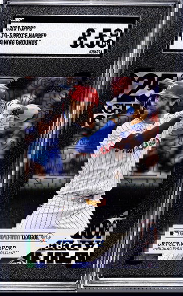 2025 Topps #TG-3 Bryce Harper Training Grounds SGC 8.5