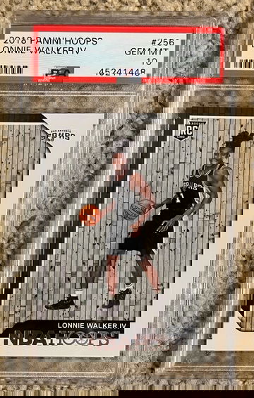 2018 Panini NBA Hoops Lonnie Walker IV Rookie RC PSA 10