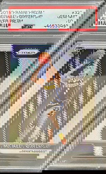 Michael Porter Jr. 2018-19 Prizm Silver RC PSA 10