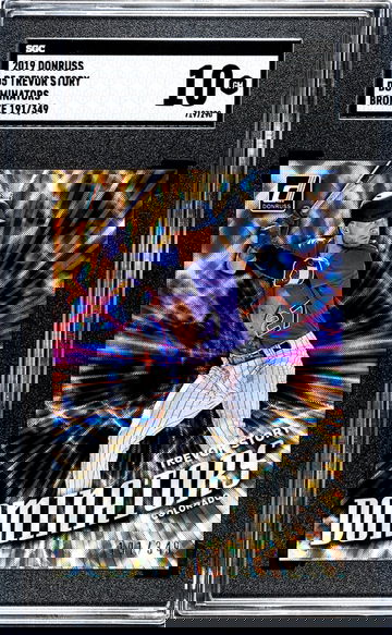 2019 Panini Donruss Dominators Bronze Trevor Story #D5 /349 SGC 10