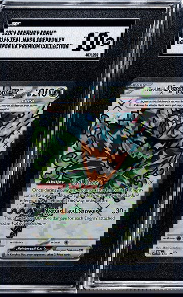 2024 Pokémon Scarlet & Violet Promo Teal Mask Ogerpon #SVP166 Tera EX SGC 10