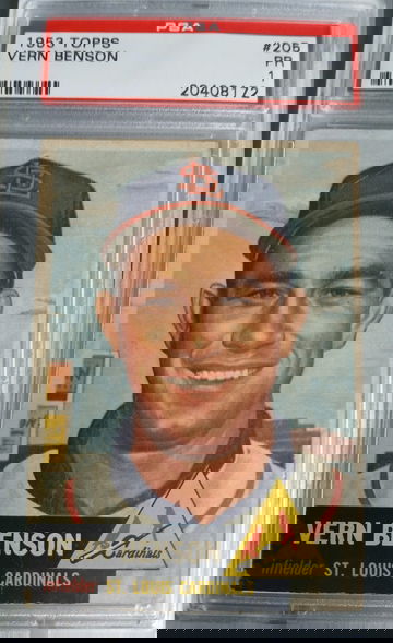 1953 Topps Vern Benson