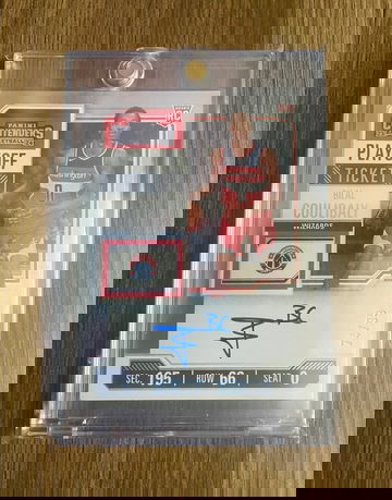 2023 Panini Contenders Bilal Coulibaly Playoff Ticket Rookie Auto /99 Wizards #113