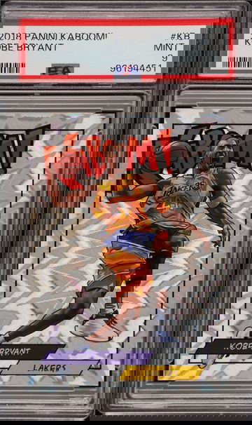 2018 Panini Kaboom! Kobe Bryant PSA 9 Mint