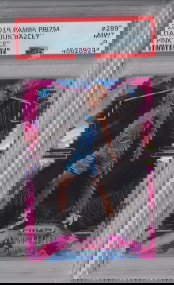 2019 Prizm Darius Bazley Pink Ice PSA 9