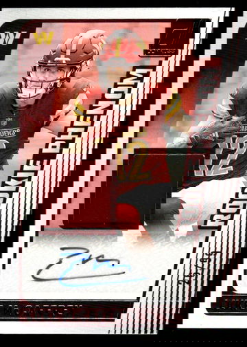 2024 Panini Donruss Rookie Phenom Luke McCaffrey #RJA-LMC Rookie Patch Auto /99