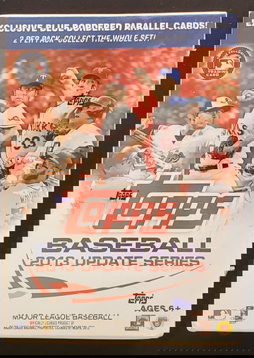 2013 Topps Update Series Blaster Box Walmart Blue Retail Parallel Christian Yelich Nolan Arenado Rendon Cole