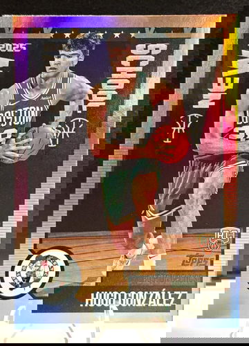 Hugo Gonzalez  2025-26 Topps  Rookie  New School  Rainbow Holofoil  Celtics RC 