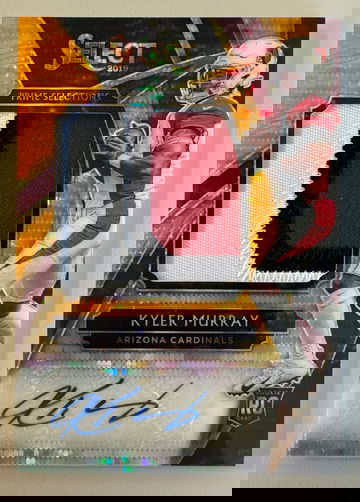 2019 Select Football Kyler Murray Gold Prime Selections /23
