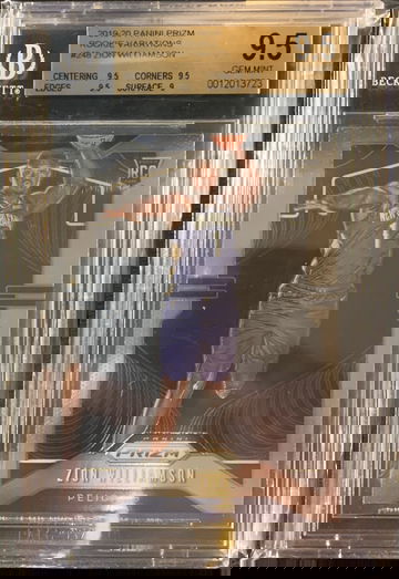 Zion Williamson Prizm Variation Rookie