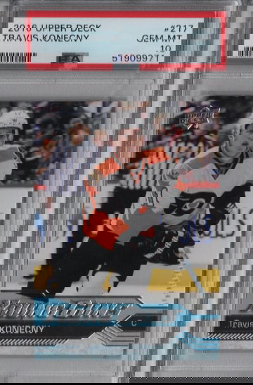 2016 Upper Deck Young Guns #217 Travis Konecny PSA 10 Gem Mint