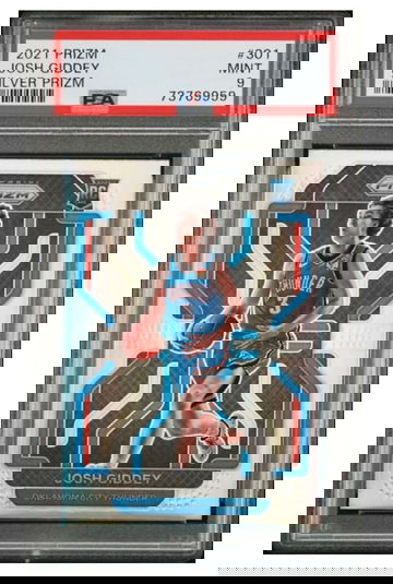 2021-2022 Panini Prizm Josh Giddey Silver Prizm PSA 9
