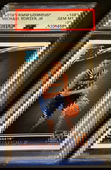 2018 donruss Michael Porter jr rookie psa 10 