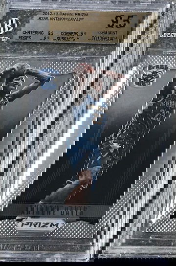 2012-13 Panini Prizm Anthony Davis Rookie BGS 9.5
