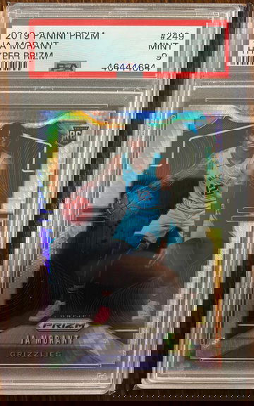 JA Morant Hyper Prizm RC Rookie PSA