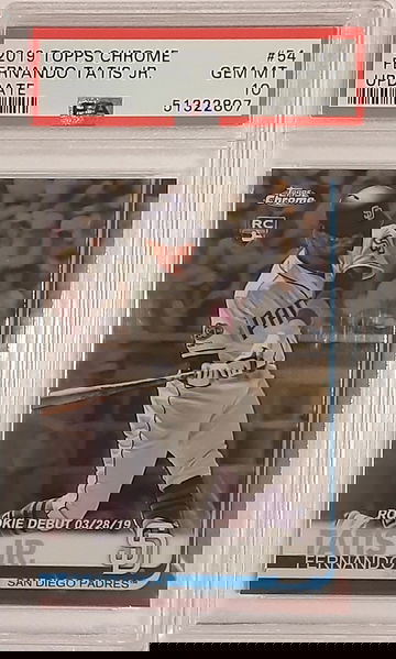 2019 Topps Chrome Update Fernando Tatis Jr. - PSA 10 Jr