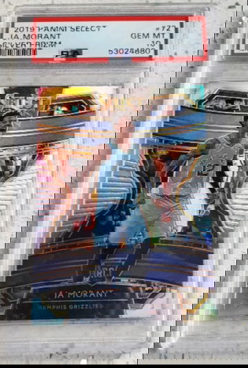 2019 Select Silver Refractor Ja Morant Rookie PSA 10 GEM MINT