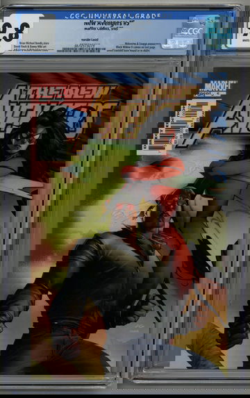 New Avengers 5 Variant CGC 9.8 Wolverine & Black Widow II appearance