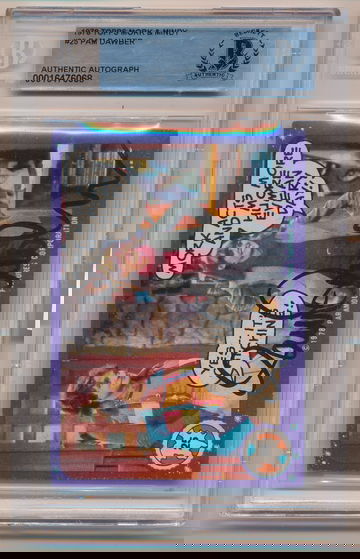 1978 Topps Mork & Mindy #25 Pam Dawber Signed Autograph Beckett