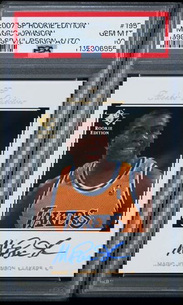 MAGIC JOHNSON SP ROOKIE EDITION 1998 PSA 10 