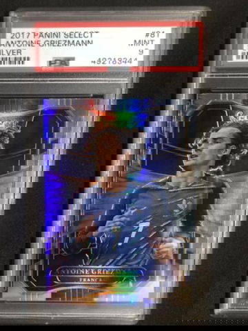 ANTOINE GRIEZMANN 2016 Panini Select #81 Silver   PSA 9