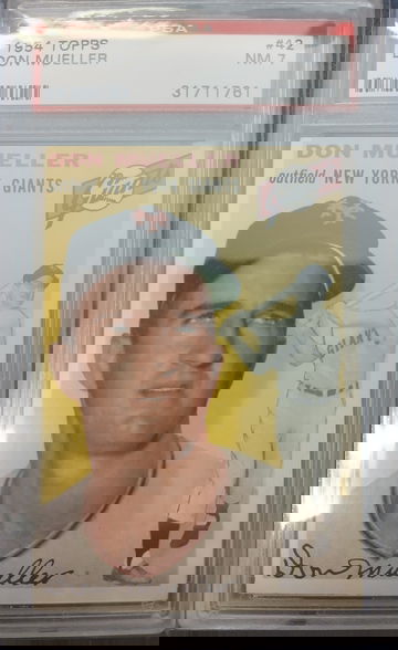 1954 TOPPS DON MUELLER