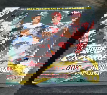 2018 Topps Chrome Update Baseball Mega Box - SEALED