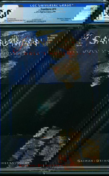 SANDMAN v1989 #14, CGC 9.0 VFNM