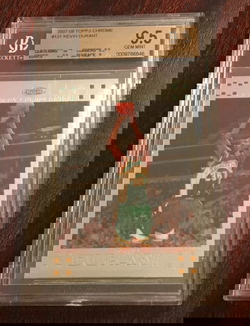 2007 Topps Chrome - Kevin Durant RC