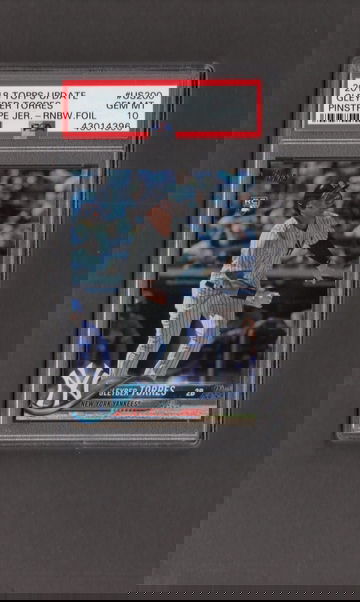 2018 Topps Update Rainbow Foil #200 Gleyber Torres PSA 10 RC Rookie