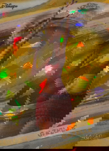 2025 Topps Chrome Sapphire Disney Gazelle Gold /50 #172