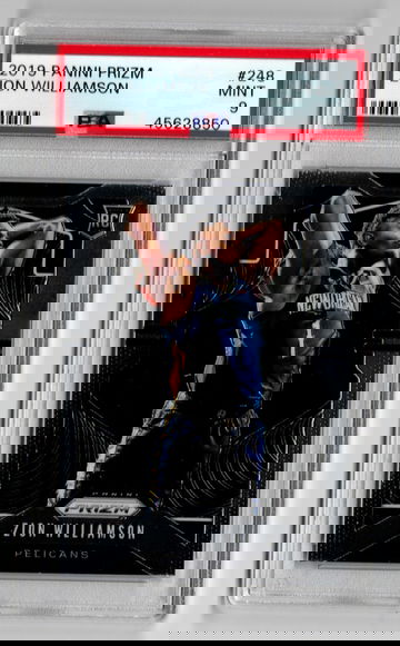 2019-20 Prizm Zion Williamson PSA 9