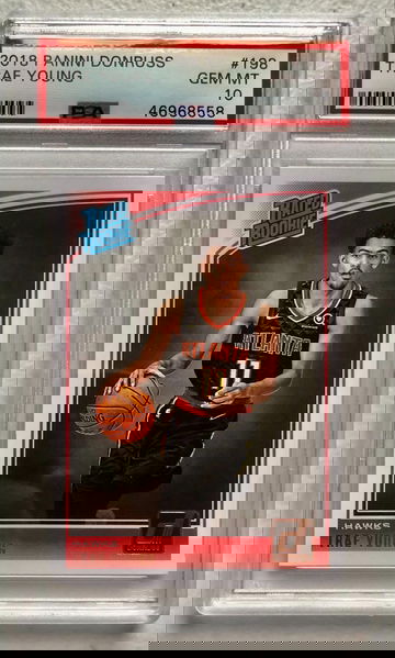 2018 Trae Young Donruss PSA 10