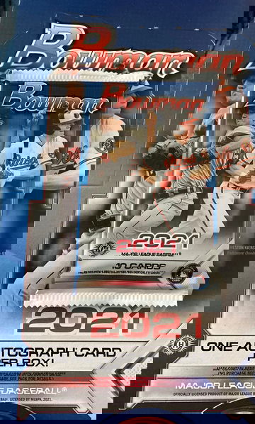 Lot of (5) 2021 Bowman Hobby Baseball Packs