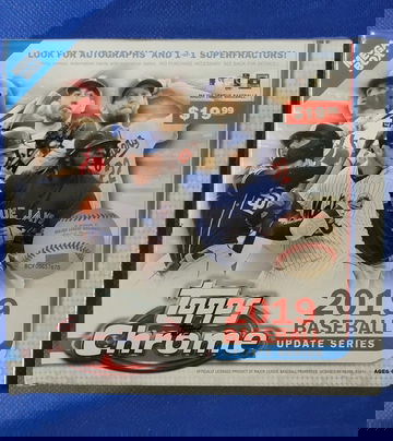 2019 Topps Chrome Update Mega Box..loaded w rookies autos and parallels
