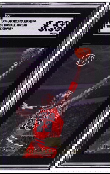 1997 Skybox Premium Silky Smooth Michael Jordan #1SS SGC 8.5 NM-MT+