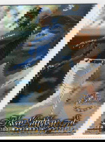 1997 FLAIR SHOWCASE ROW 2 & ROW 1 HALL OF FAMERS GRIFFEY JETER RIPKEN 213 CARD LOT - DESCRIPTION DETAILS (22 GRIFFEY JR)