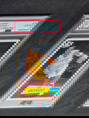 2007 Topps #24 1957-58 Variation Kobe Bryant PSA 10