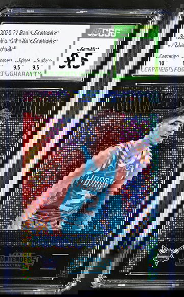 LAMELO BALL CONTENDERS ROOKIE OF THE YEAR 