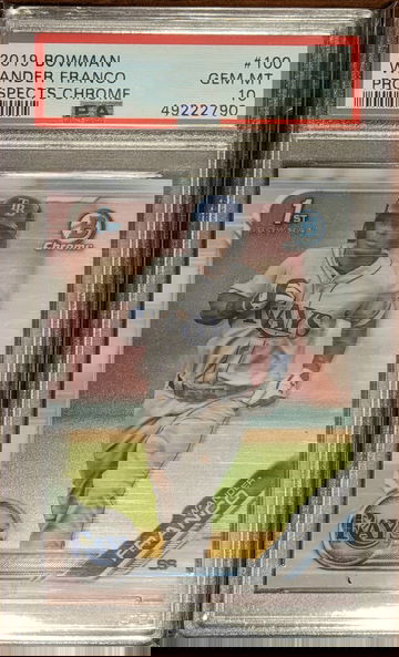 2019 Bowman Chrome Wander Franco PSA 10