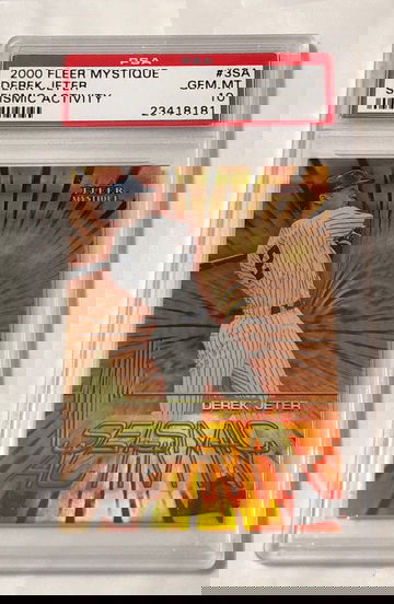 2000 FLEER MYSTIQUE DEREK JETER #3SA GEM 10