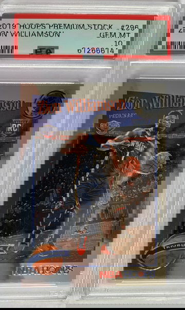 2019 Hoops Premium Stock Zion Williamson PSA 10
